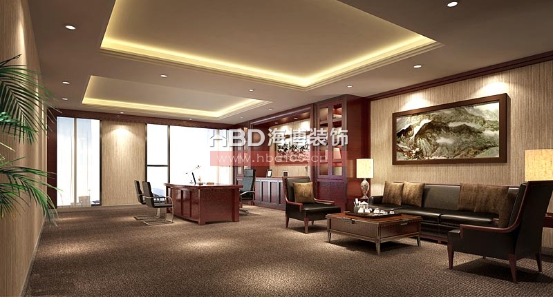 中色稀土辦公室裝修 總經理室設計 中色稀土辦公室裝修 總經理室設計