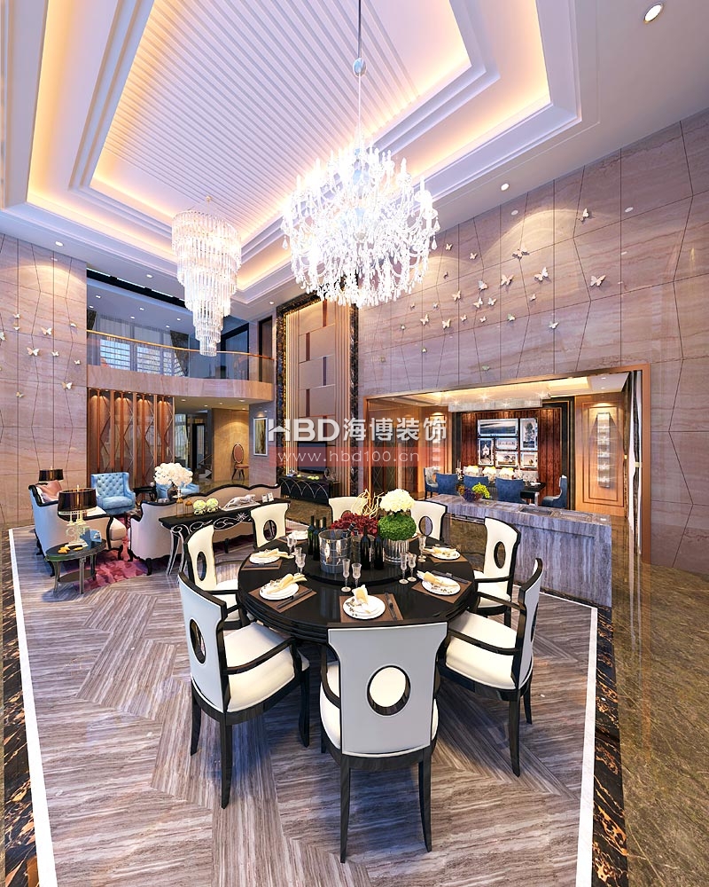 花都九龍湖山頂別墅裝修—中餐區.jpg 花都九龍湖山頂別墅裝修—中餐區.jpg