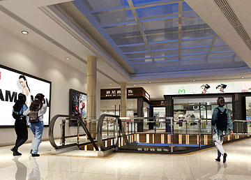 旺角商場(chǎng)設(shè)計(jì)裝修