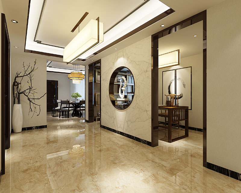 中式住宅裝修設(shè)計(jì) 玄關(guān) 中式住宅裝修設(shè)計(jì) 玄關(guān)