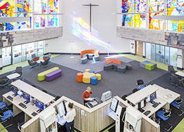 廣州裝飾公司分享創(chuàng)意圖書館設計