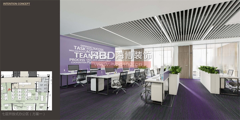 廣州總部大樓辦公室設(shè)計(jì)裝修